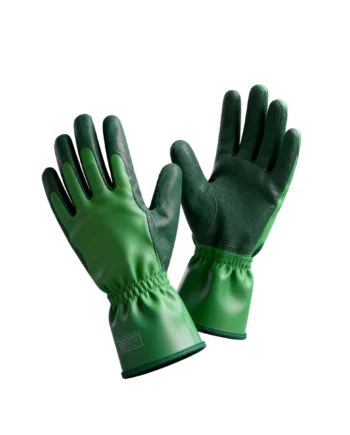Chemical-Resistant Green Safety Gloves
